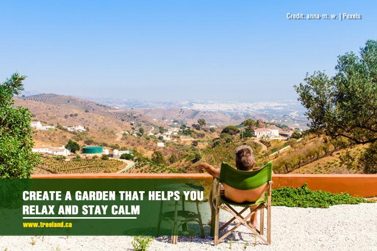 Create a garden that helps you relax and stay calm