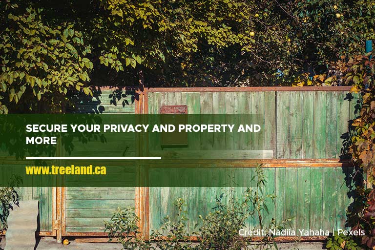 Secure your privacy and property and more